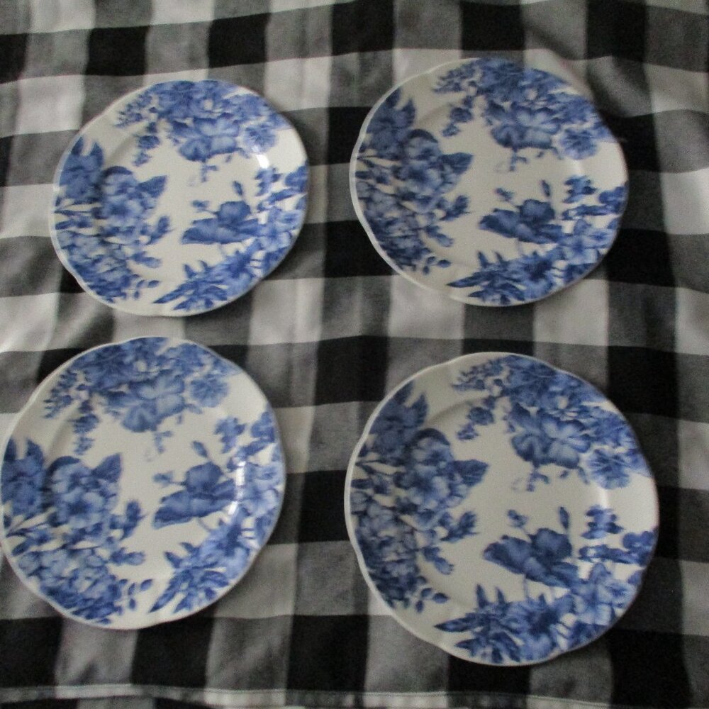 Block Windsor Garden Royal Bone China 4 Salad Plates